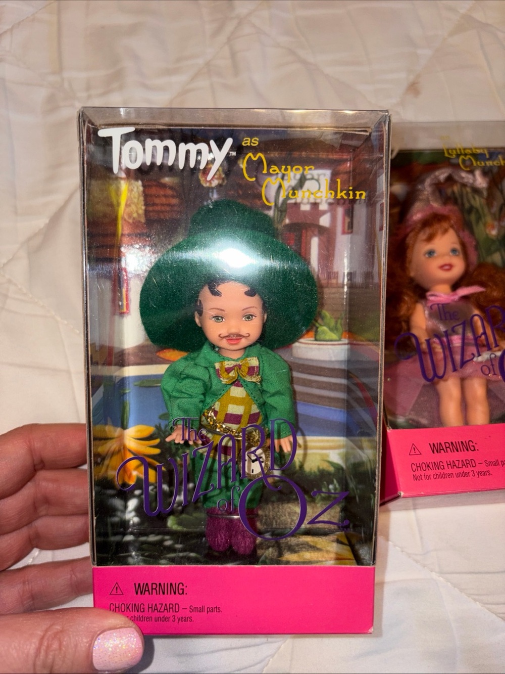 Mattel Kelly as Lullaby Munchkin and Tommy as Mayor Munchkin - Wizard of Oz Set - Picture 3 of 8